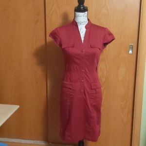 H&M deep red dress in a size 6